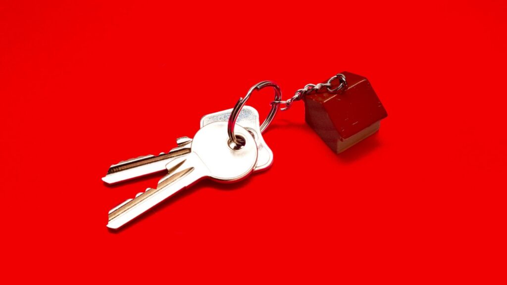 Small house on a keyring representing buy-to-let property investment in the UK